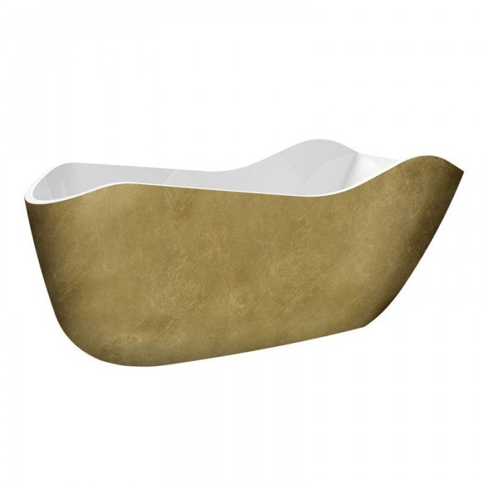 Фото 26 - Акриловая ванна Lagard Teona Treasure Gold 173x80.
