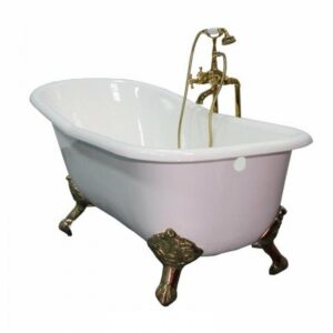 Фото 11 - Чугунная ванна Elegansa Taiss Bronze.